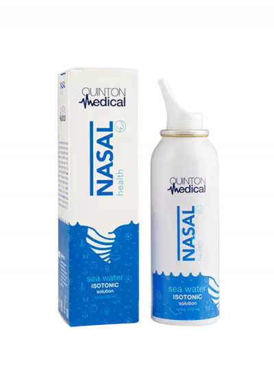 spray de agua de mar estéril para la limpieza de las fosas nasales